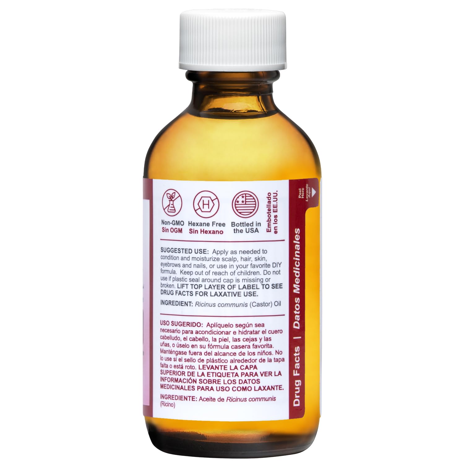 De La Cruz Sweet Almond, Castor and Avocado Oils Bundle - Expeller-Pressed Pure and Natural Oils for Hair and Skin - 3 Bottles - 2 Fl OZ Each - Image 5